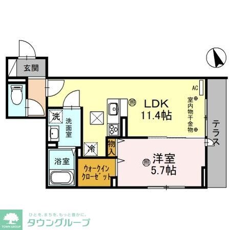 angeの物件間取画像
